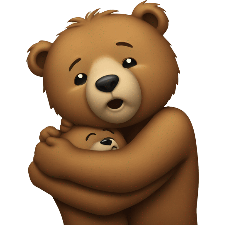 bears hugging  emoji