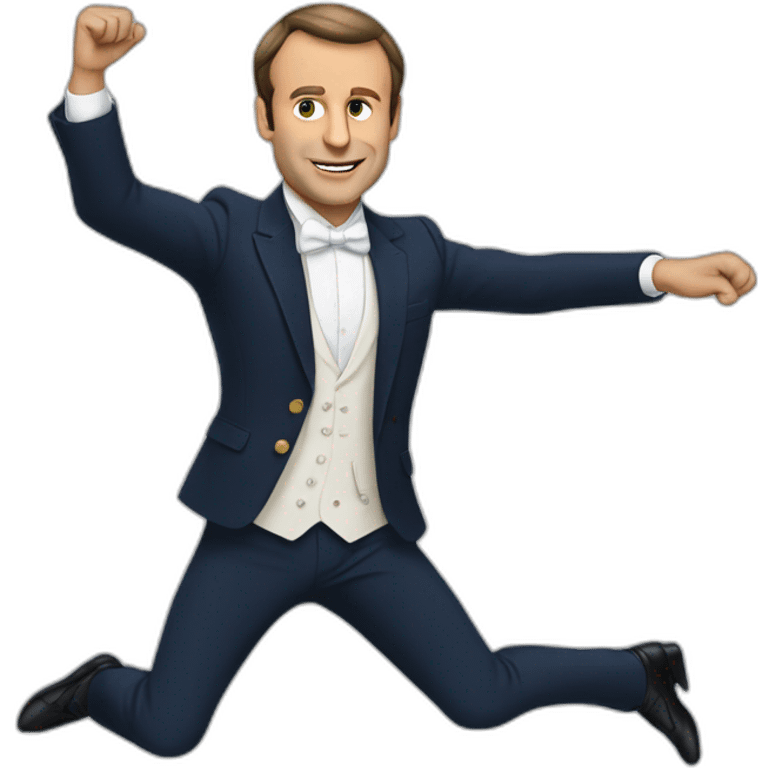 Macron qui danse  emoji