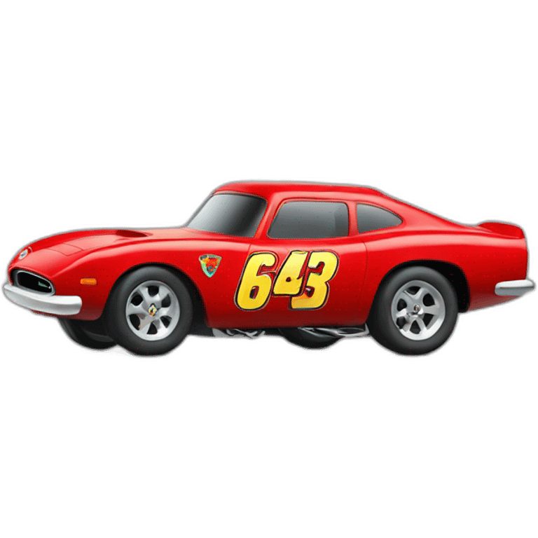 cars : flash mcqueen emoji