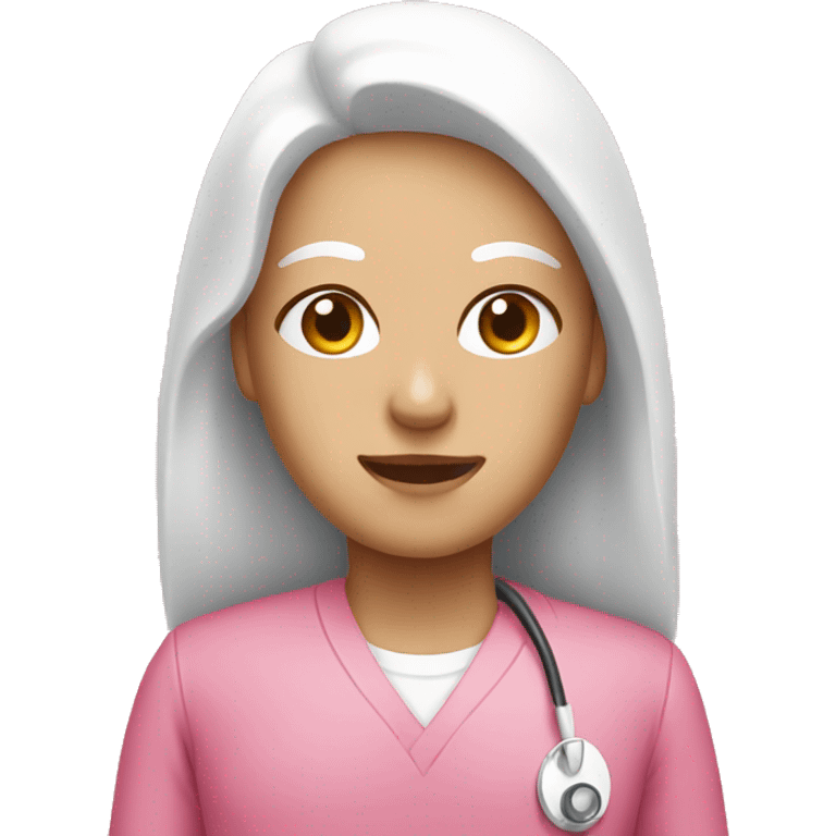 Medical pink emoji