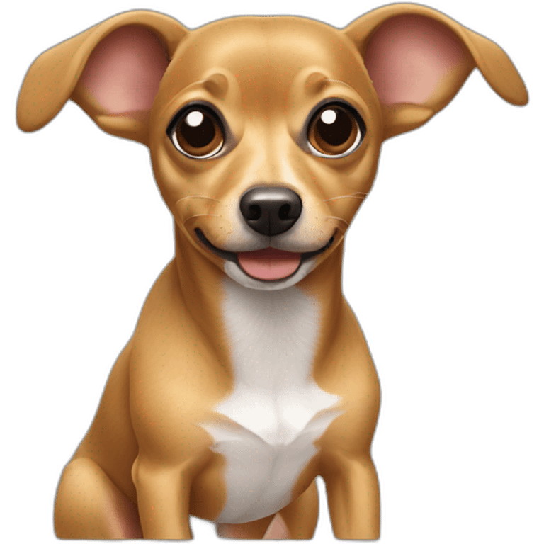 chiweenie emoji