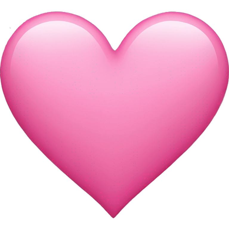 Pink heart  emoji