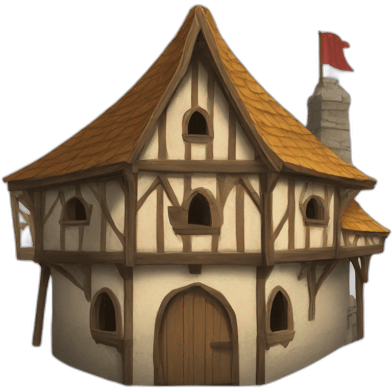 medieval building carnival funhouse emoji