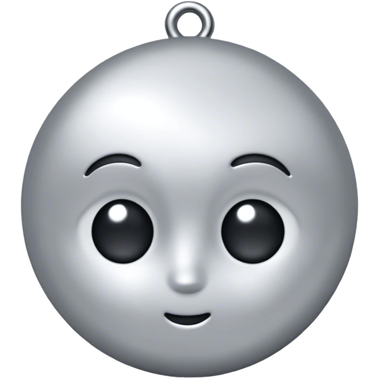 silver charm emoji