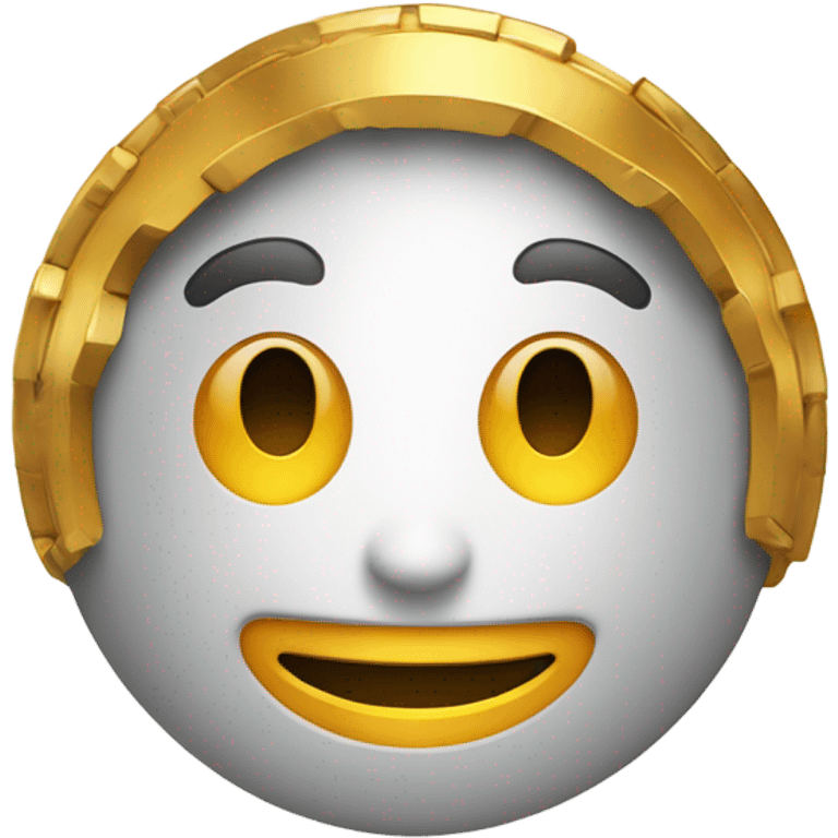 emoji AI Bot with Bitcoin emoji