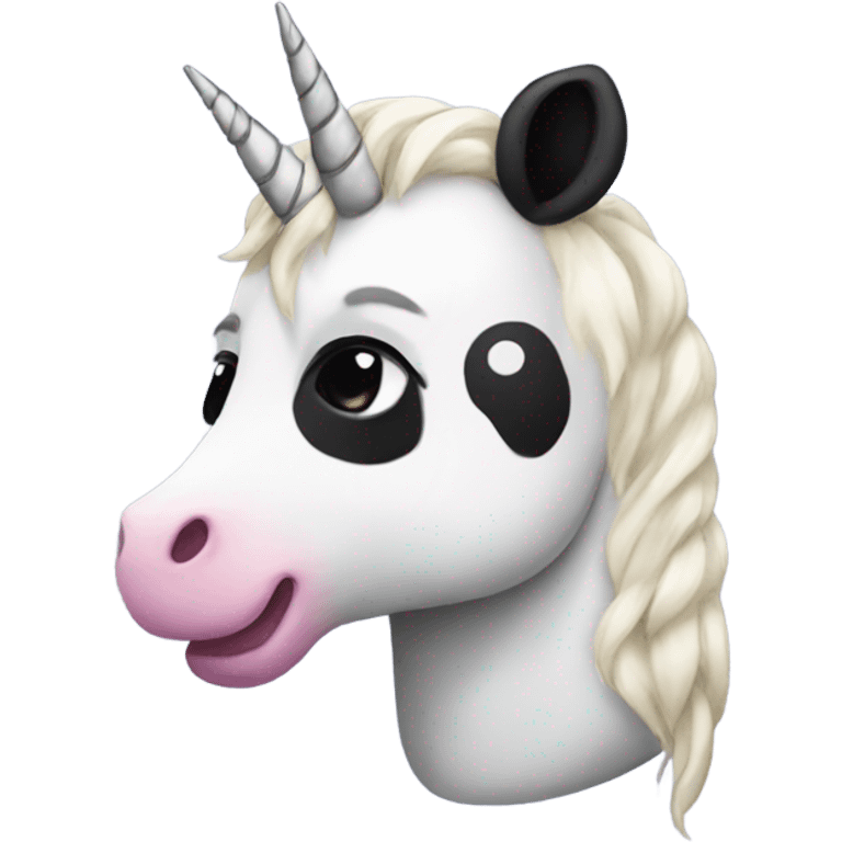 Unicorn panda emoji