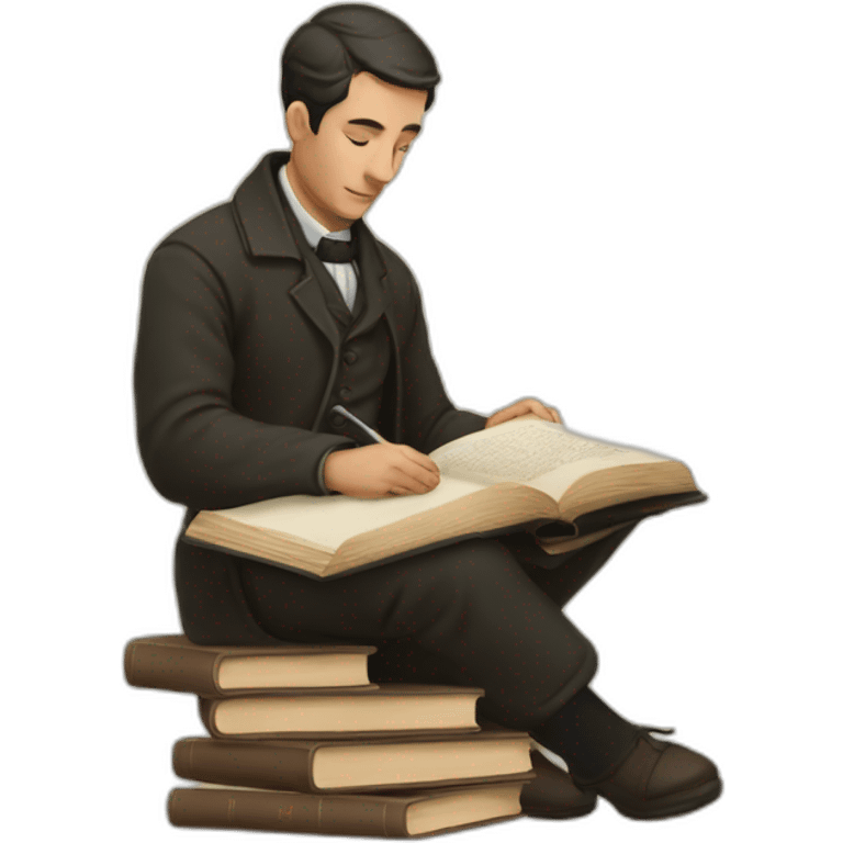 walahfrid studying a book emoji