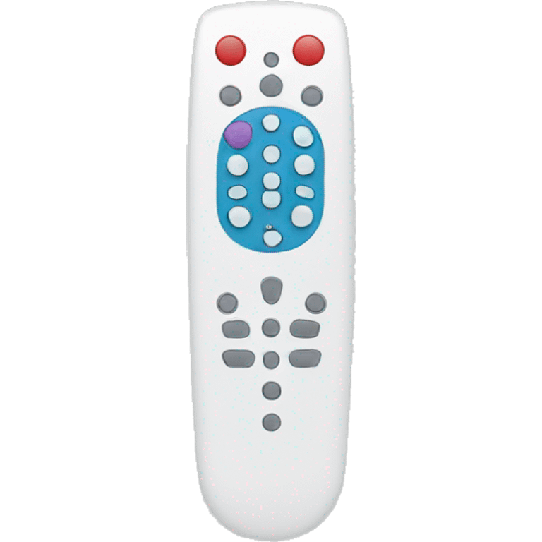 simple white remote emoji