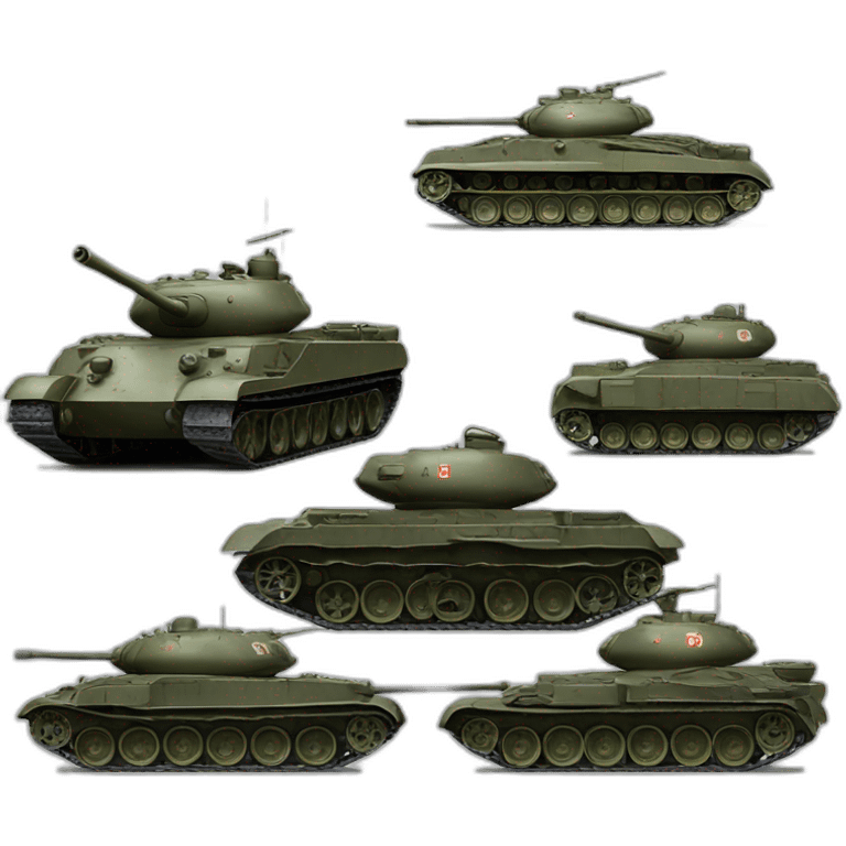 Sovietic tank is-3 emoji