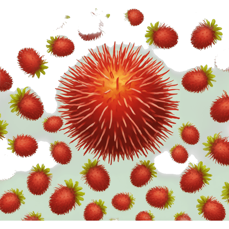 Rambutan emoji