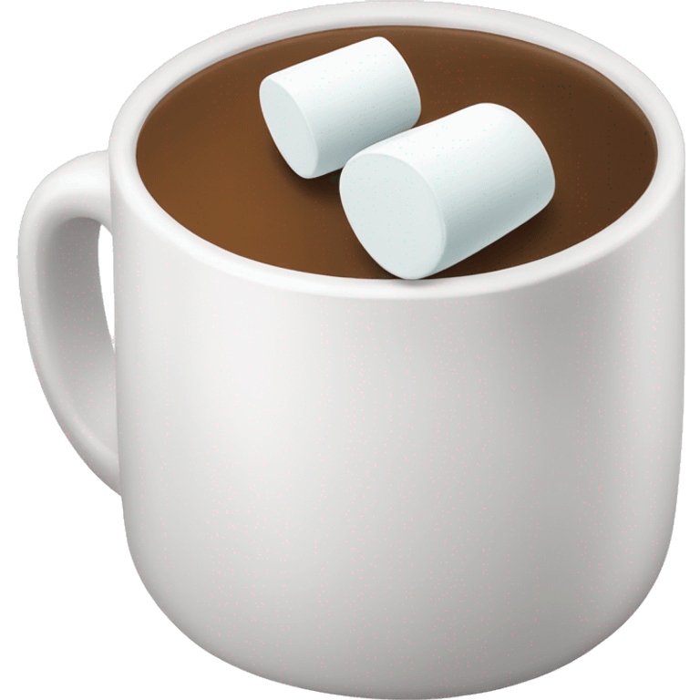 A cup of marshmallows emoji