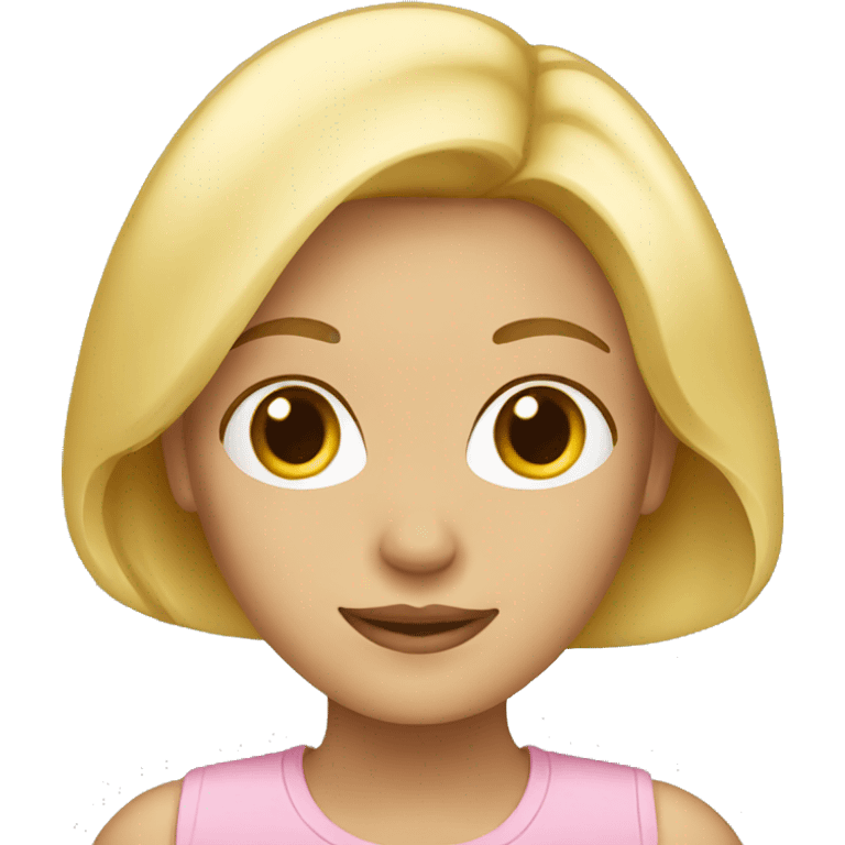 Women blonde emoji