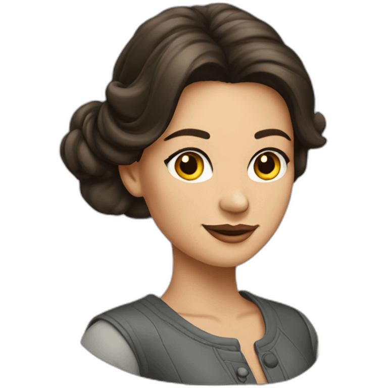 Brunette-girl-old-money-fashion-style emoji