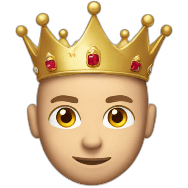 zidane with a crown emoji