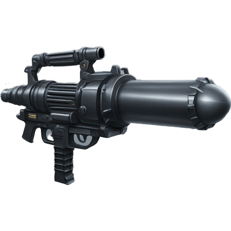 Minigun the size of a star emoji