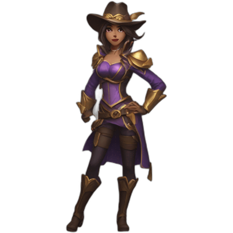 Caitlyn-league-of-legends emoji