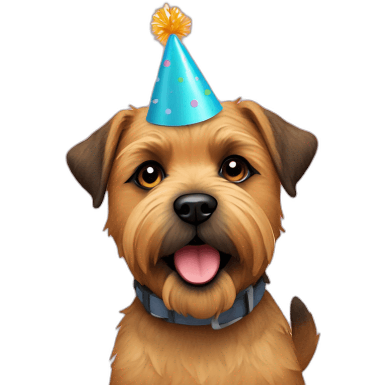 border terrier birthday emoji