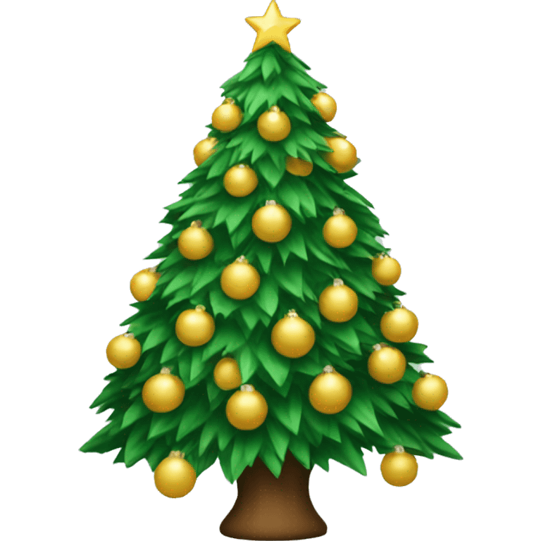 Christmas tree emoji