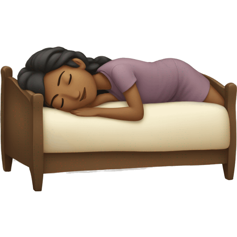 girl sleeping emoji