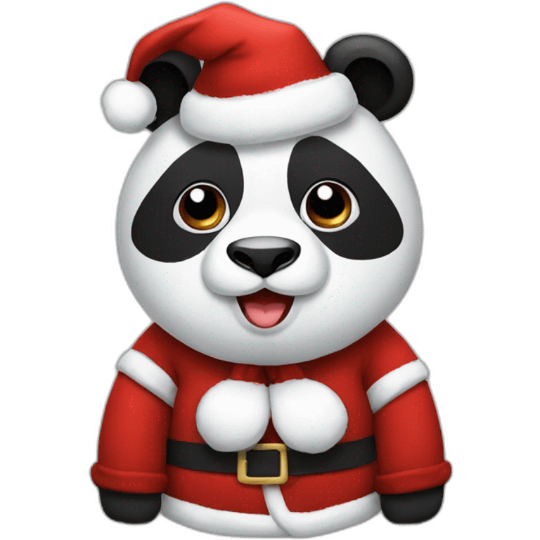 PANDA SANTA emoji