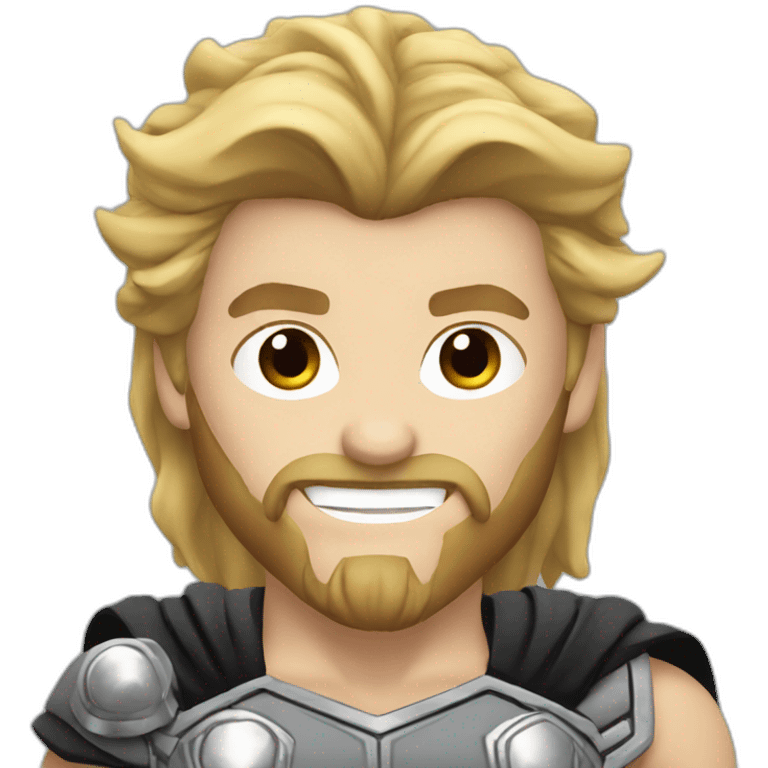 Thor superhero emoji