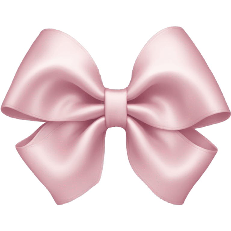 light pink aesthetic bow emoji