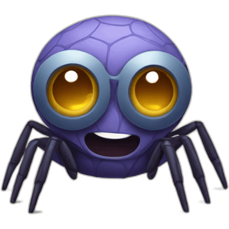 bookish spider emoji