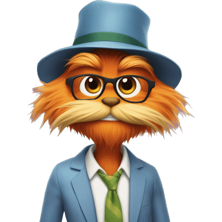 Preppy Lorax  emoji