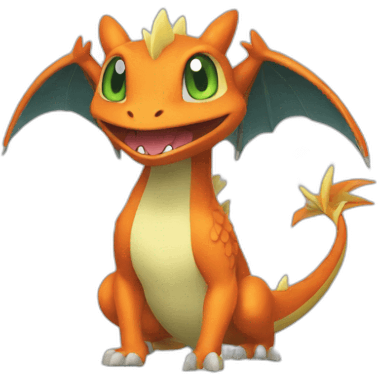 Dracofeu pokémon emoji