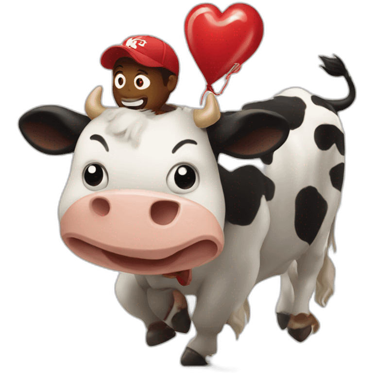 Cow kidnapping why kfc emoji