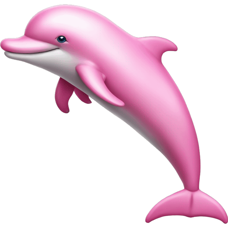 Pink dolphin emoji