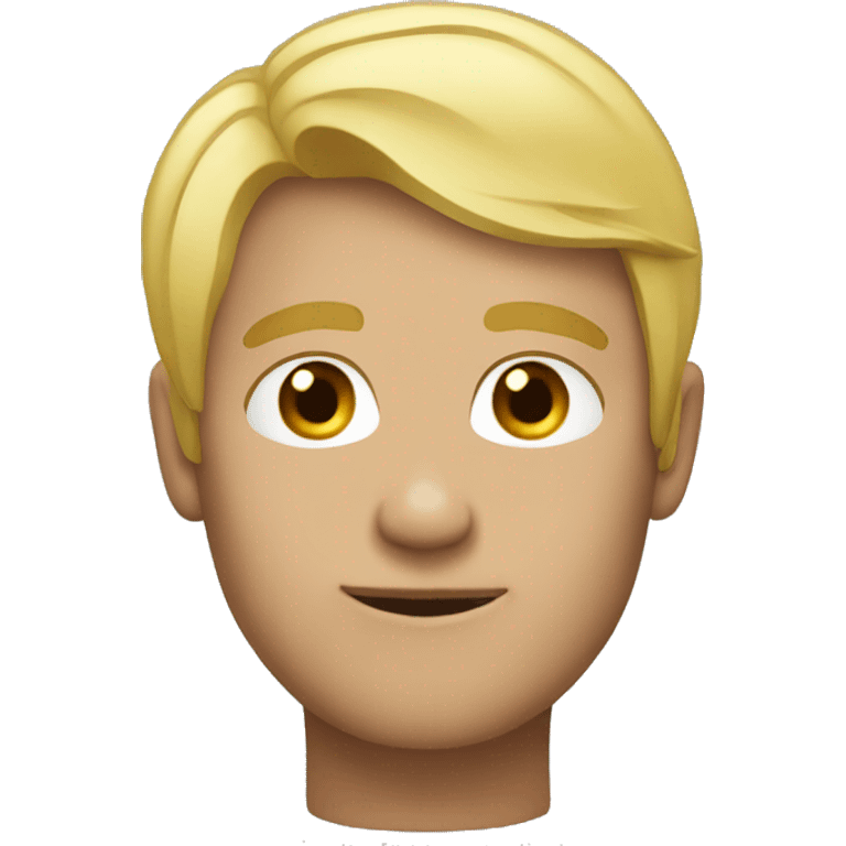 Dom with blonde hair emoji