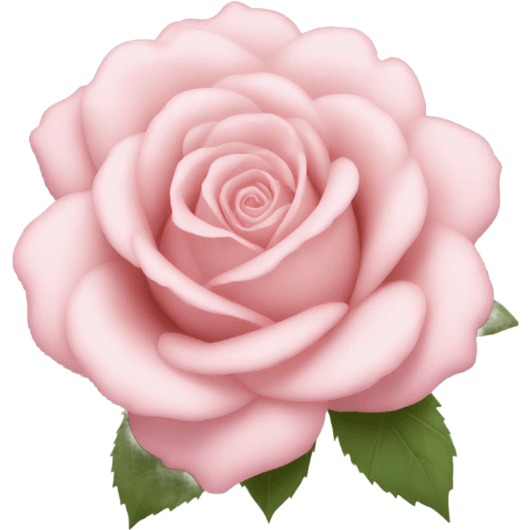 light pink rose light pink rose emoji