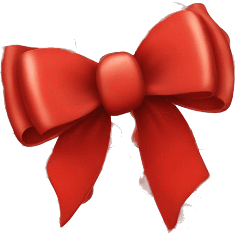 Red bow emoji