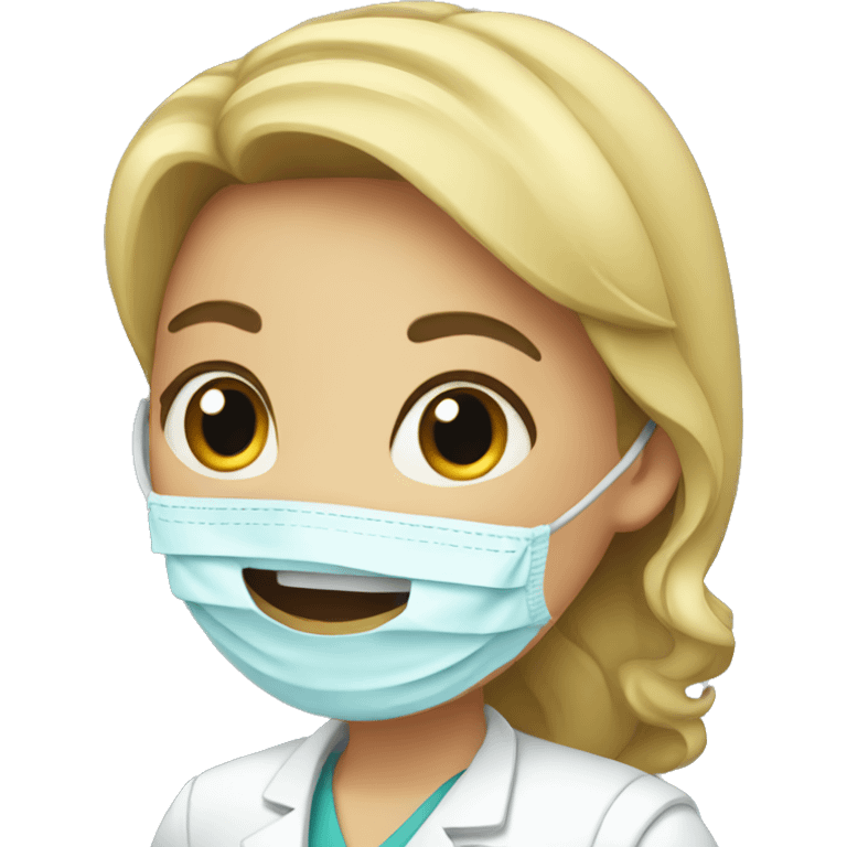 Girl dentist emoji