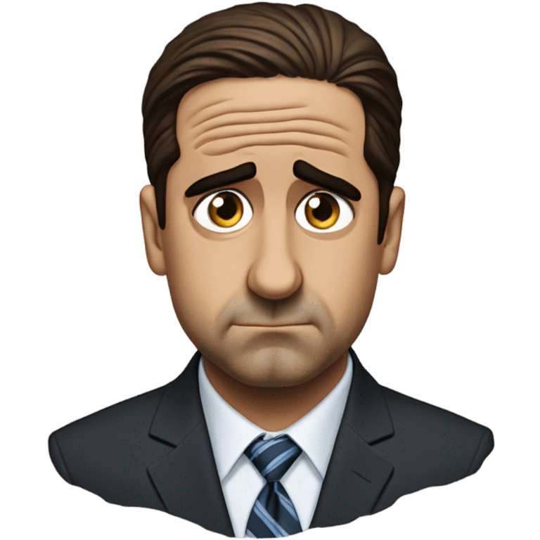 michael scott the office crying emoji