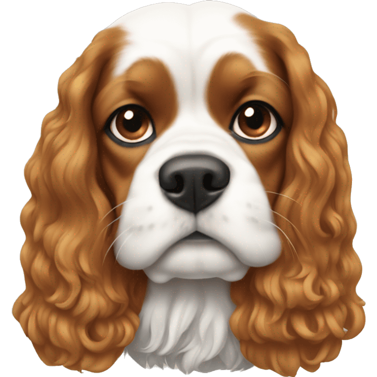 king charles dog kiss emoji