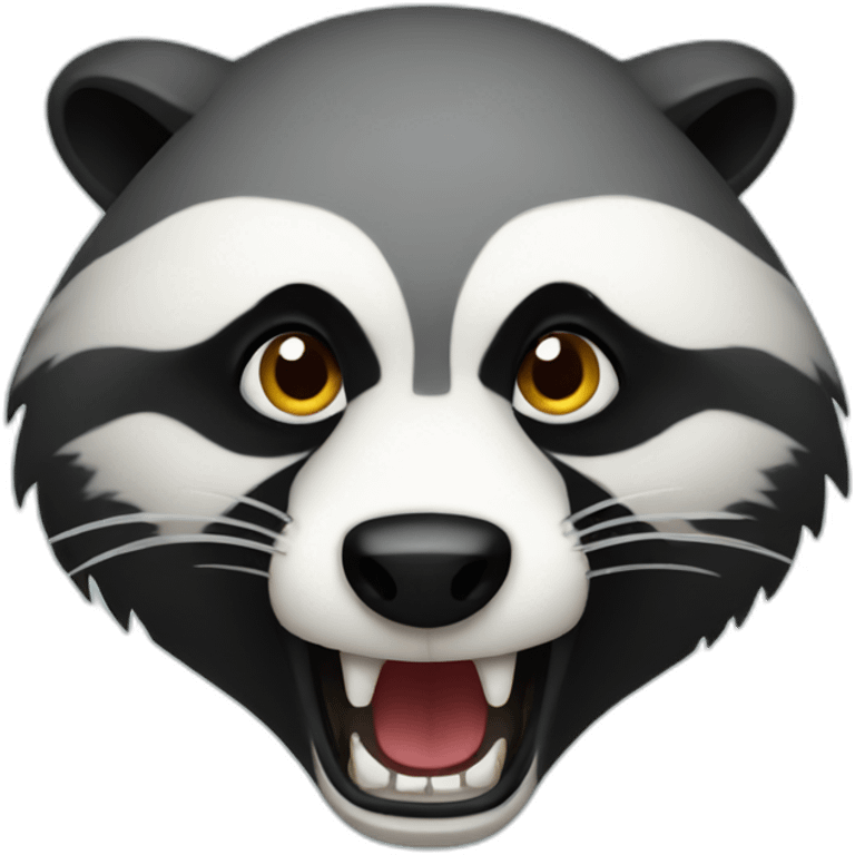 angry badger emoji