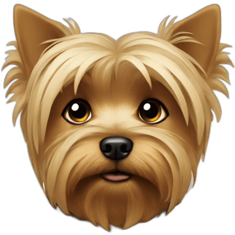 sad Yorkshire Terrier emoji