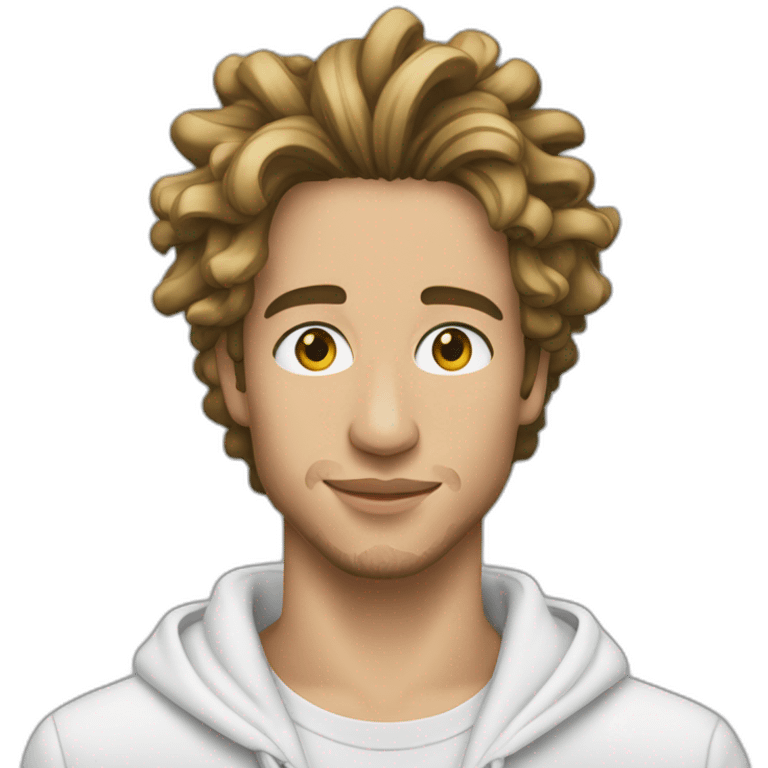 nekfeu avec un micro emoji