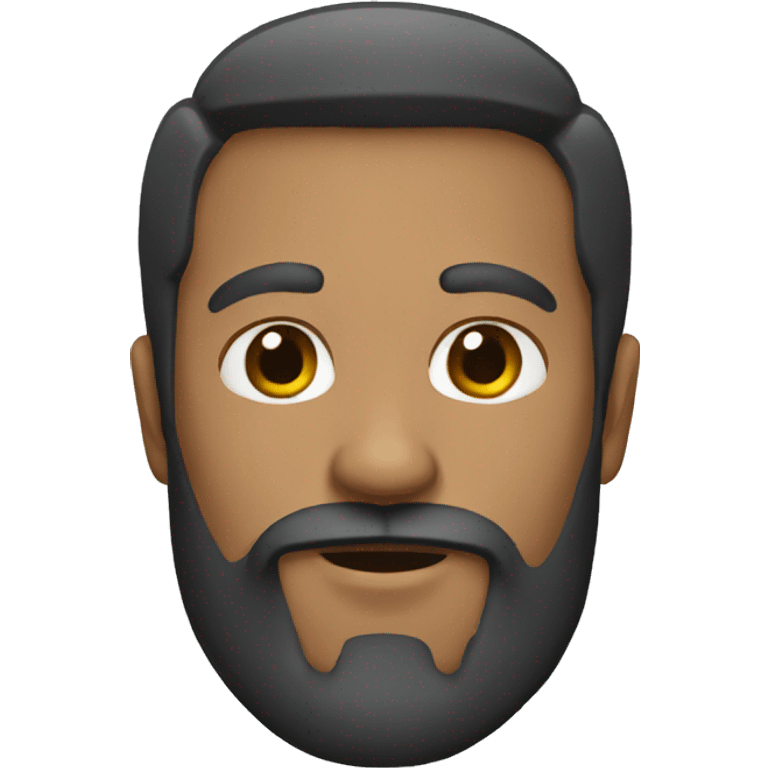 man with beard emoji