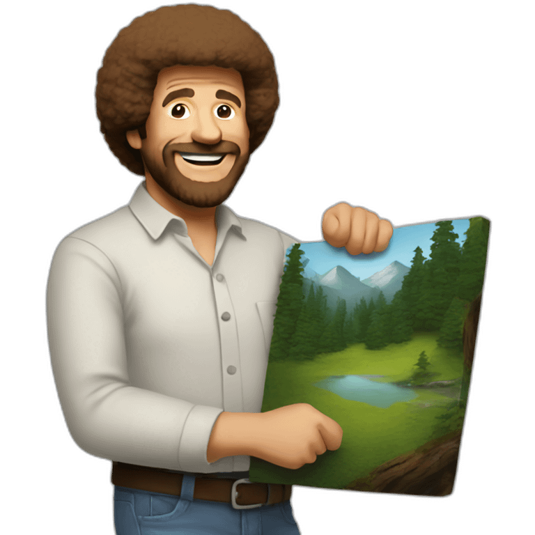 bob ross emoji