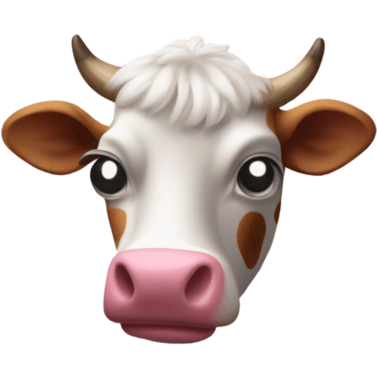 cow with pink spots emoji