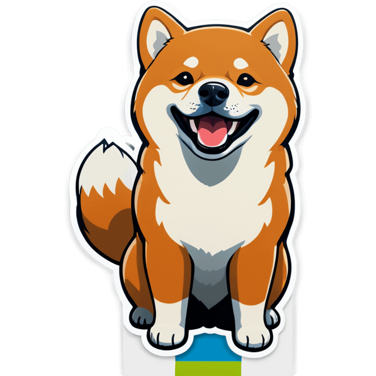 Shiba Inu smiling emoji