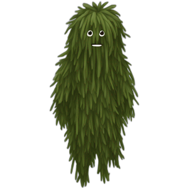 Ghillie suit emoji