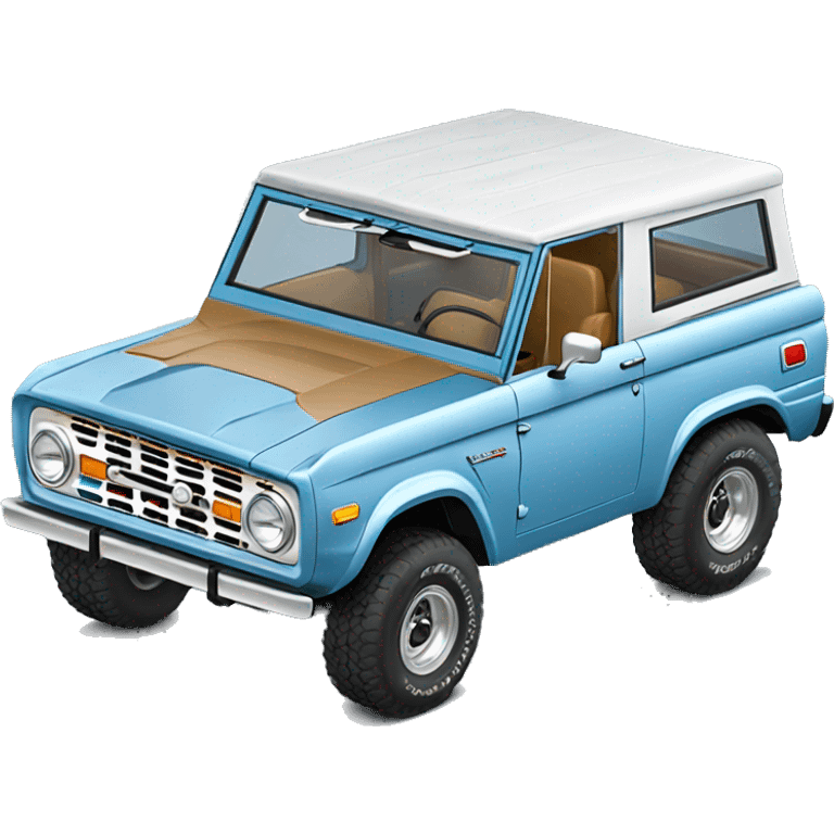 light blue 1976 bronco emoji