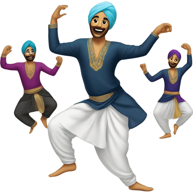 Panjabi dance emoji