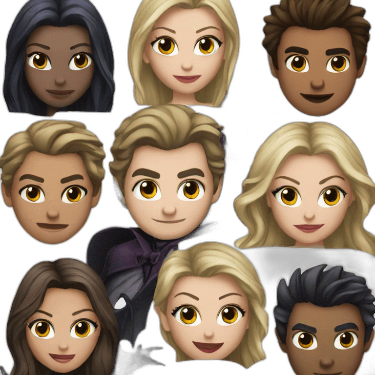 The vampire diaries emoji