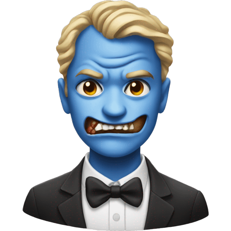 A two face emoji art emoji