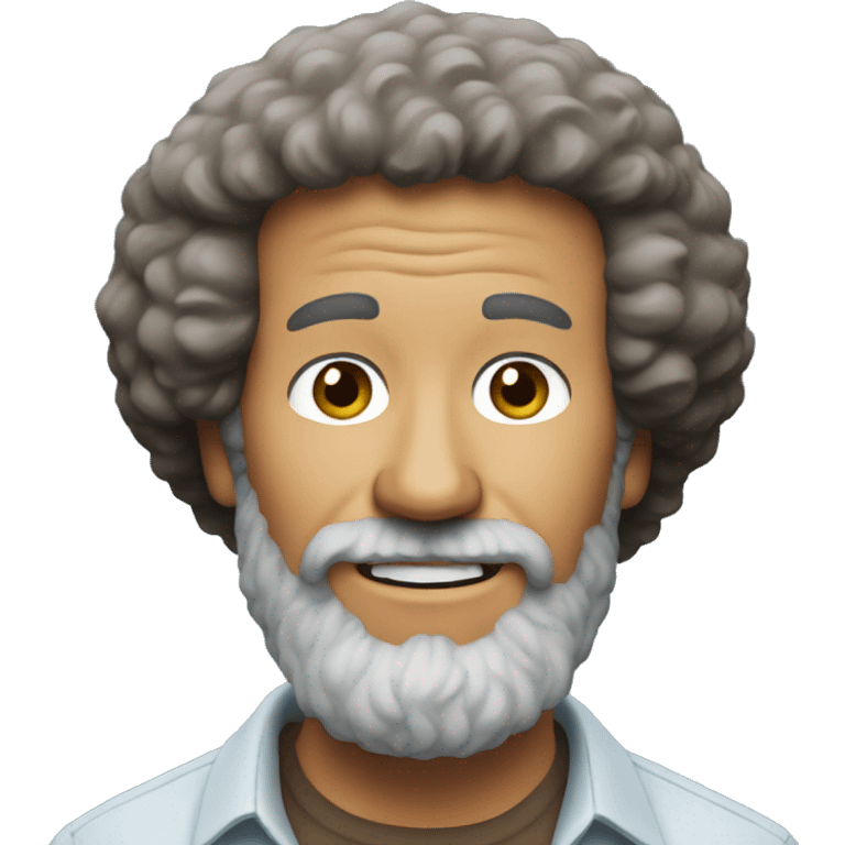 Bob ross emoji